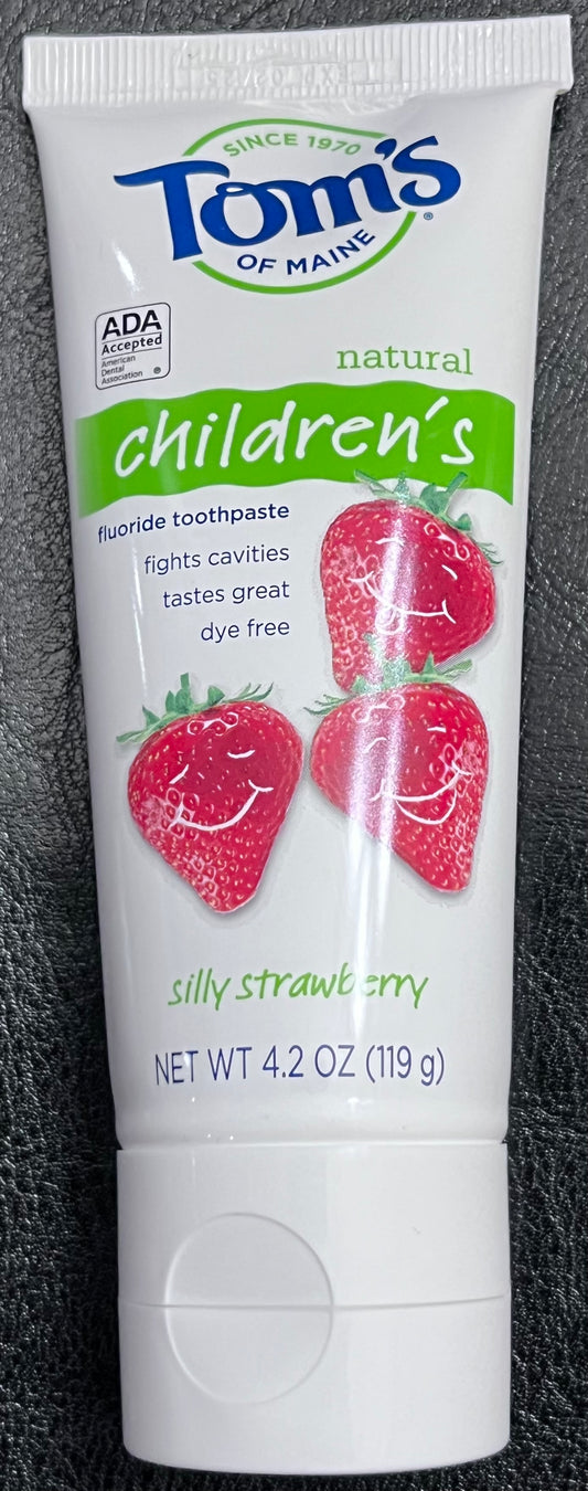 GF Tom’s Children’s strawberry toothpaste 4.2 oz